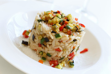 Vegetable risotto