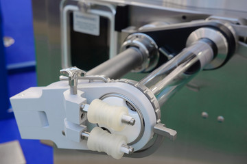 Equipment of a food factory
