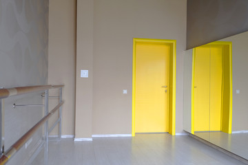 Interior of a dance hall