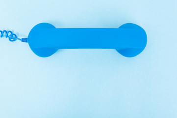 Phone speaker in close up view