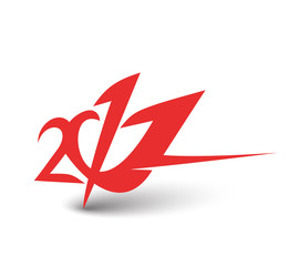 Happy new year 2017 Background