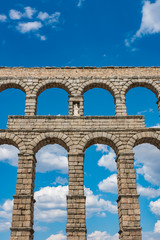 Aqueduct of Segovia in Spain - A UNESCO World Heritage Site