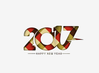 Happy new year 2017 Background