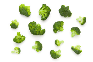 Broccoli isolated on white background