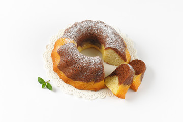 marble bundt cake