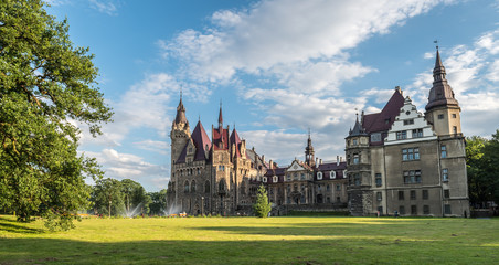Castle in Moszna 