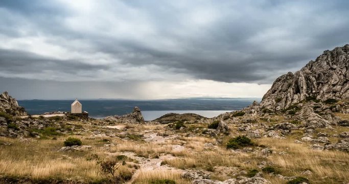 Time Lapse Of Mali Alan Trail - Croatia