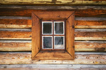 Obraz na płótnie Canvas wood window