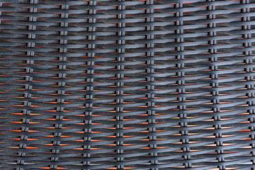 Woven plastic mat pattern texture