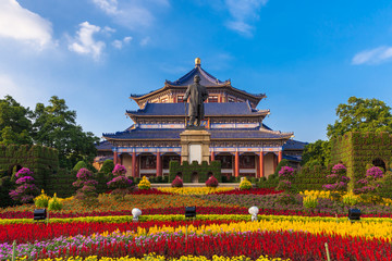 Obraz premium Sun Yat-Sen memorial hall, Guangzhou