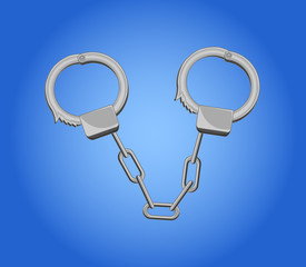 Handcuffs Vector