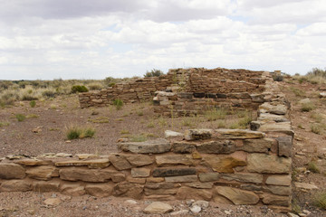 Fototapeta na wymiar American Indian Ruins