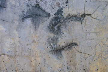 background of gray cement wall texture
