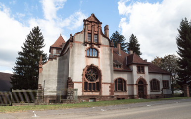 Fototapeta premium Haus- Prachtbau