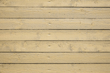 Obraz na płótnie Canvas Empty wooden wall. Yellow wood panel background. Hardwood planks with nice texture and copy space.