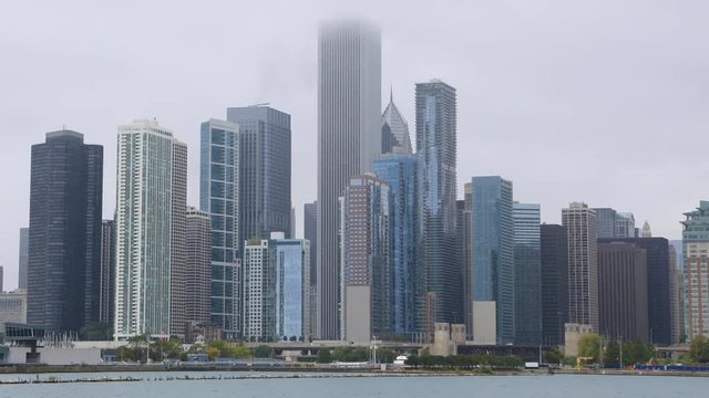 4K UltraHD Timelapse of the Chicago city center