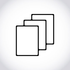 file icon stock vector illustration flat design