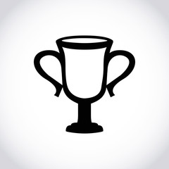 champions cup icon stock vector illustration flat design