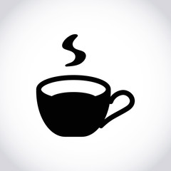 Cup icon stock vector illustration flat design