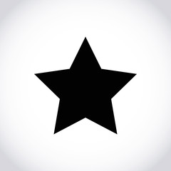 star icon stock vector illustration flat design