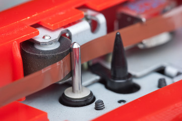 cassette tape transport mechanism