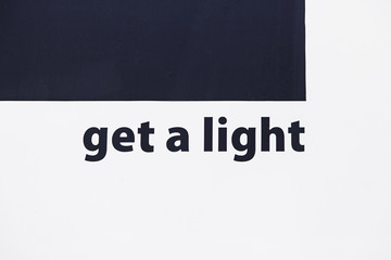 Text get a light