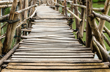 Obraz premium Wood bridge