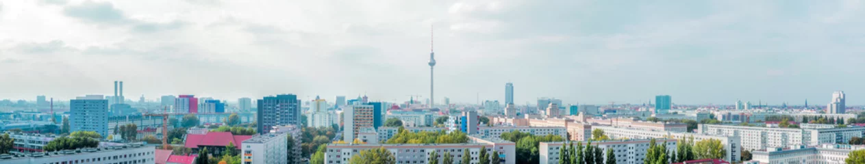 Foto op Canvas Skyline Berlin © jackijack