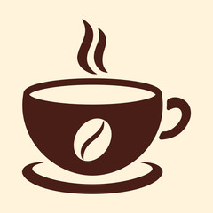 cup of coffee tea hot drink icon