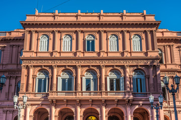 Naklejka premium Casa Rosada building in Buenos Aires, Argentina.