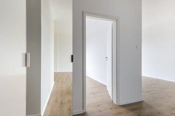 Empty room interior design