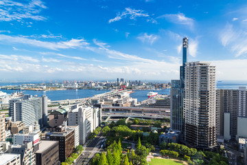 Fototapeta premium 神戸 ベイエリア