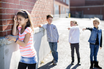 Elementary Age Bullying in Schoolyard