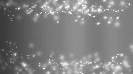 Weihnachten Hintergrund mit Sternen grau