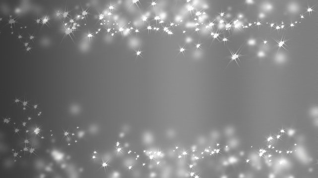 Weihnachten Hintergrund mit Sternen grau