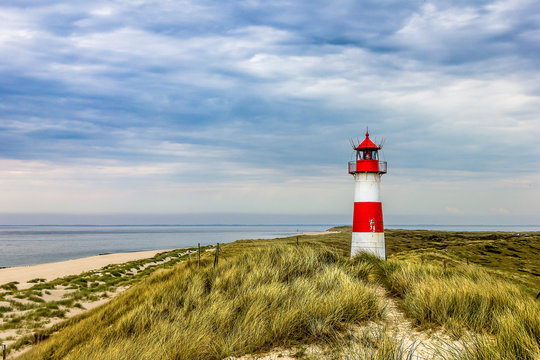 Leuchtturm List Ost auf Sylt