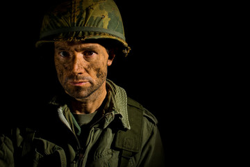 American Soldier (Vietnam War) Suffering With PTSD
