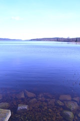 blauer klarer See 