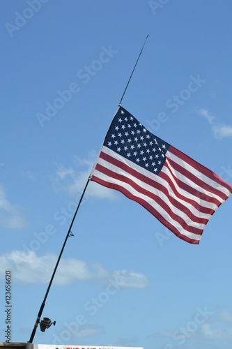 Download "Fishing Pole mounted Flag" Stock photo and royalty-free ...