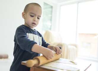 Little kid indoors