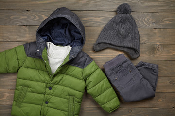 layout children clothes