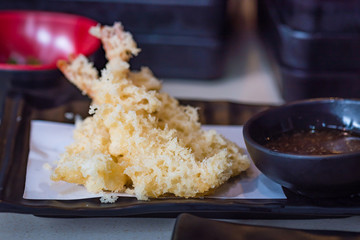Japanese shrimp tempura