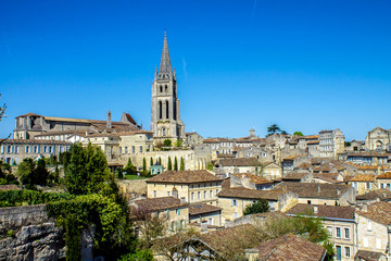 Saint Emilion village in France