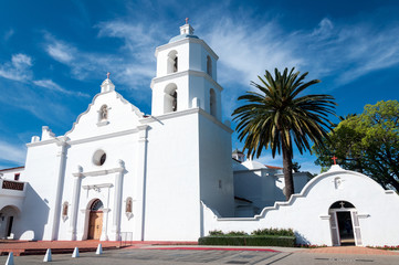 Old San Luis Rey Mission California - 123663288