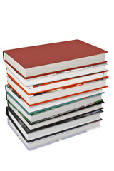 Books. Isolated on white background