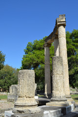 Fototapeta na wymiar Philippeion, ancient greece, Olympia