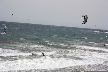 Kitesurfen-Teneriffa- El Médano