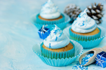 Christmas cupcakes