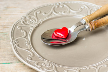 Saint Valentines day decorations