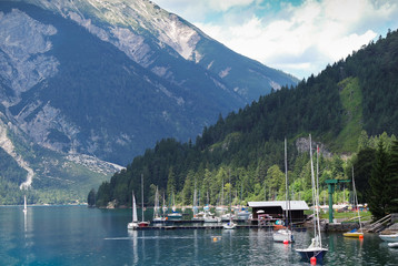 Boote auf dem Achensee